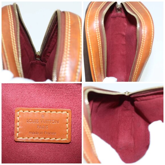 LOUIS VUITTON Nomad Pochette Gange Shoulder Bag Beige LV Auth - Picture 14 of 16